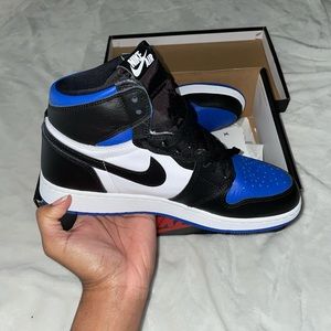 Jordan 1 Retro High Royal Toe GS